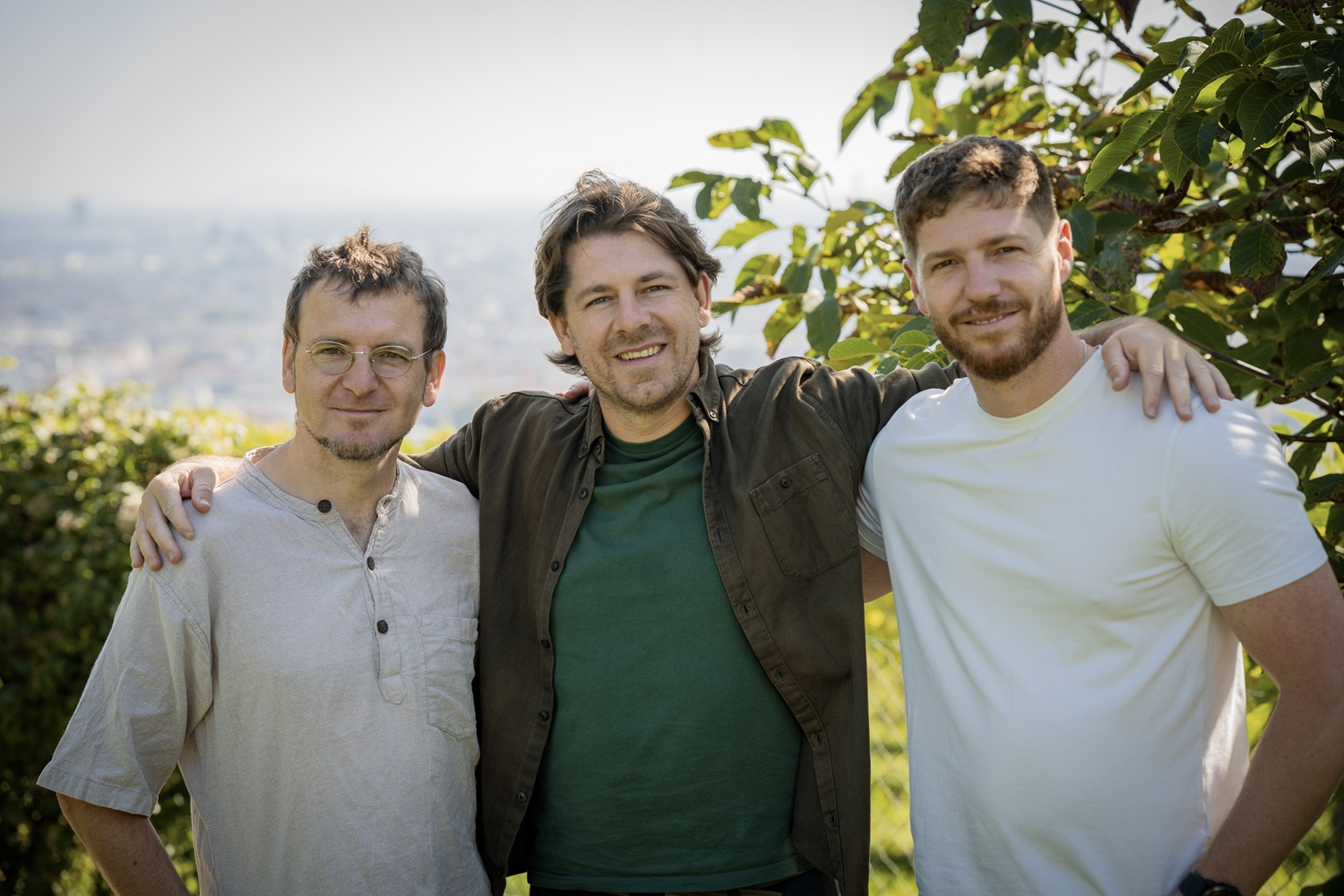v.r.n.l: Christoph Moser, Christoph Gravogl und Michael Haller -