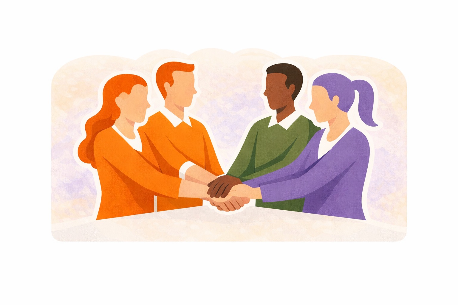 Kennenlernen und Zusammenhalt